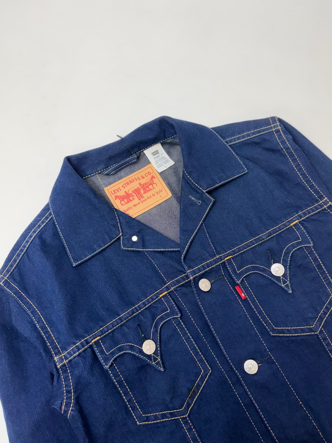 Levis 리바이스 type1 트러커 데님 자켓 상품이미지2