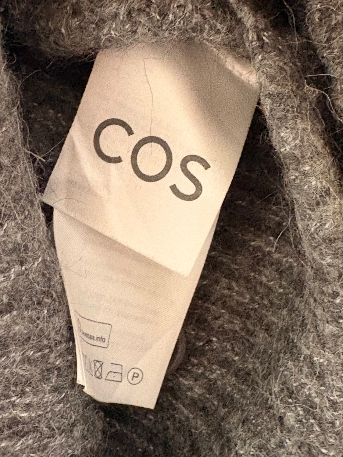 COS 코스 레귤러핏 컬러블록 가디건 S 상품이미지3