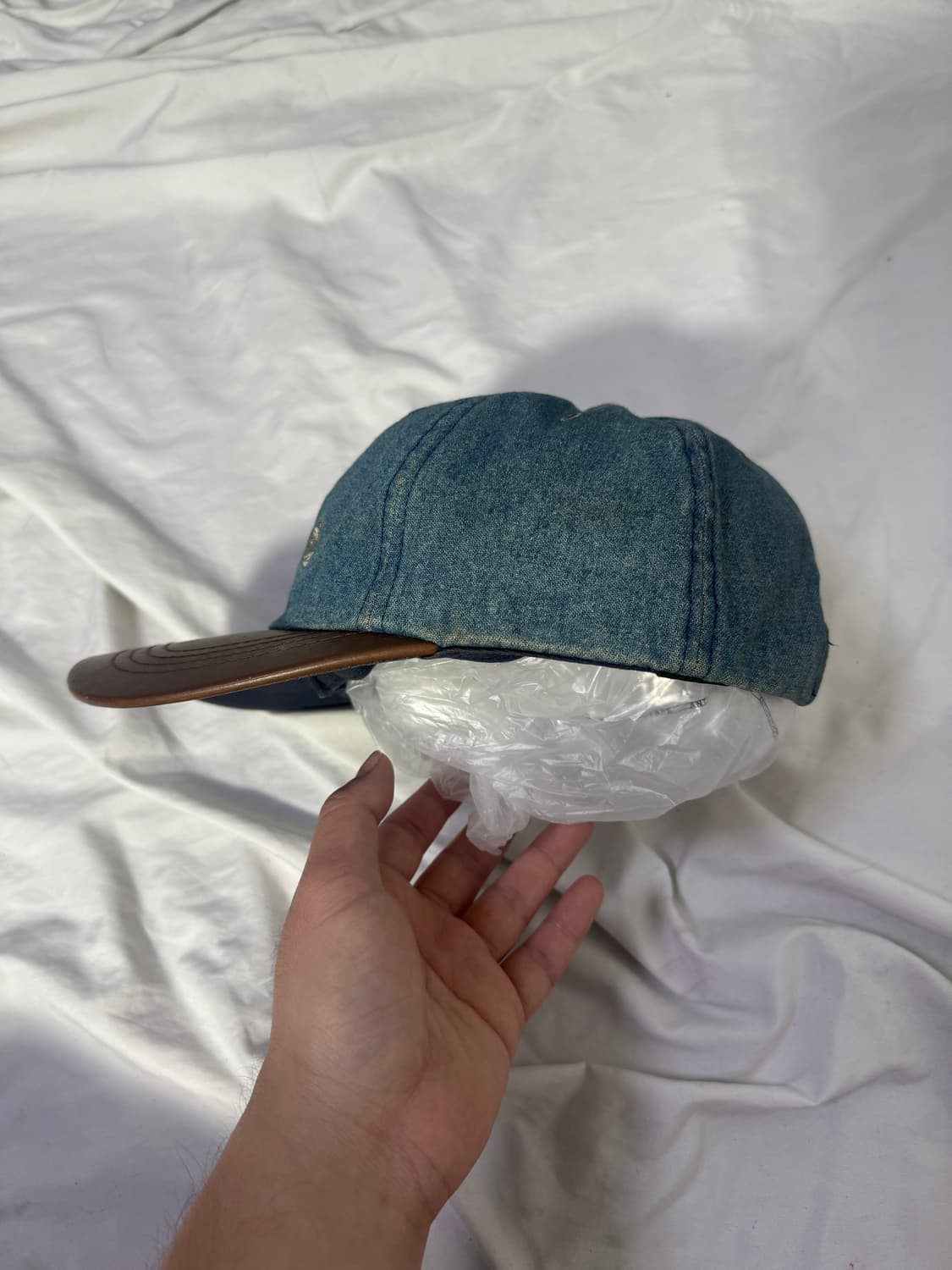 팀버랜드 데님 레더 볼캡 상품이미지2