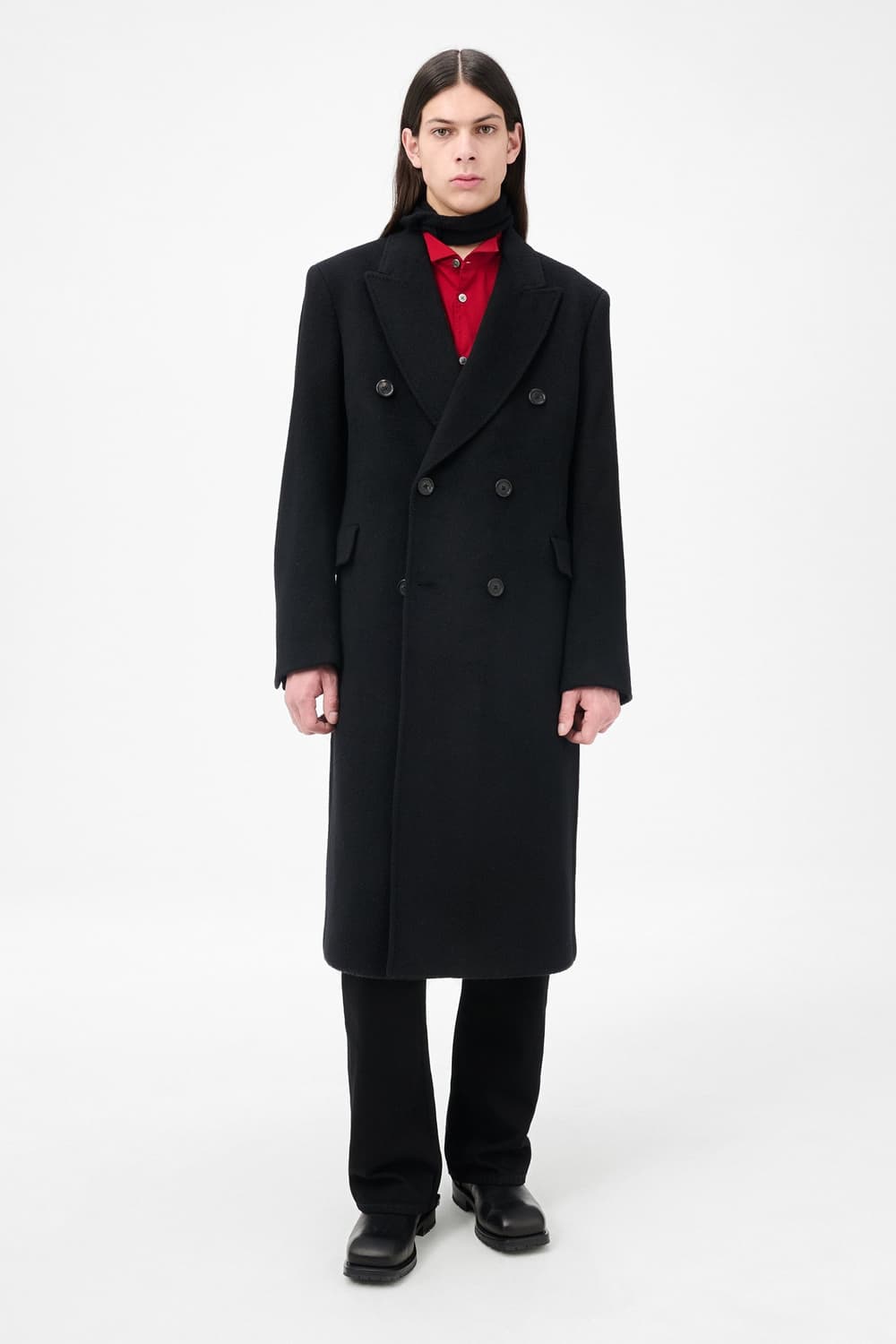 [46,48]아워레가시 25fw 웨일 코트/블랙 상품이미지1