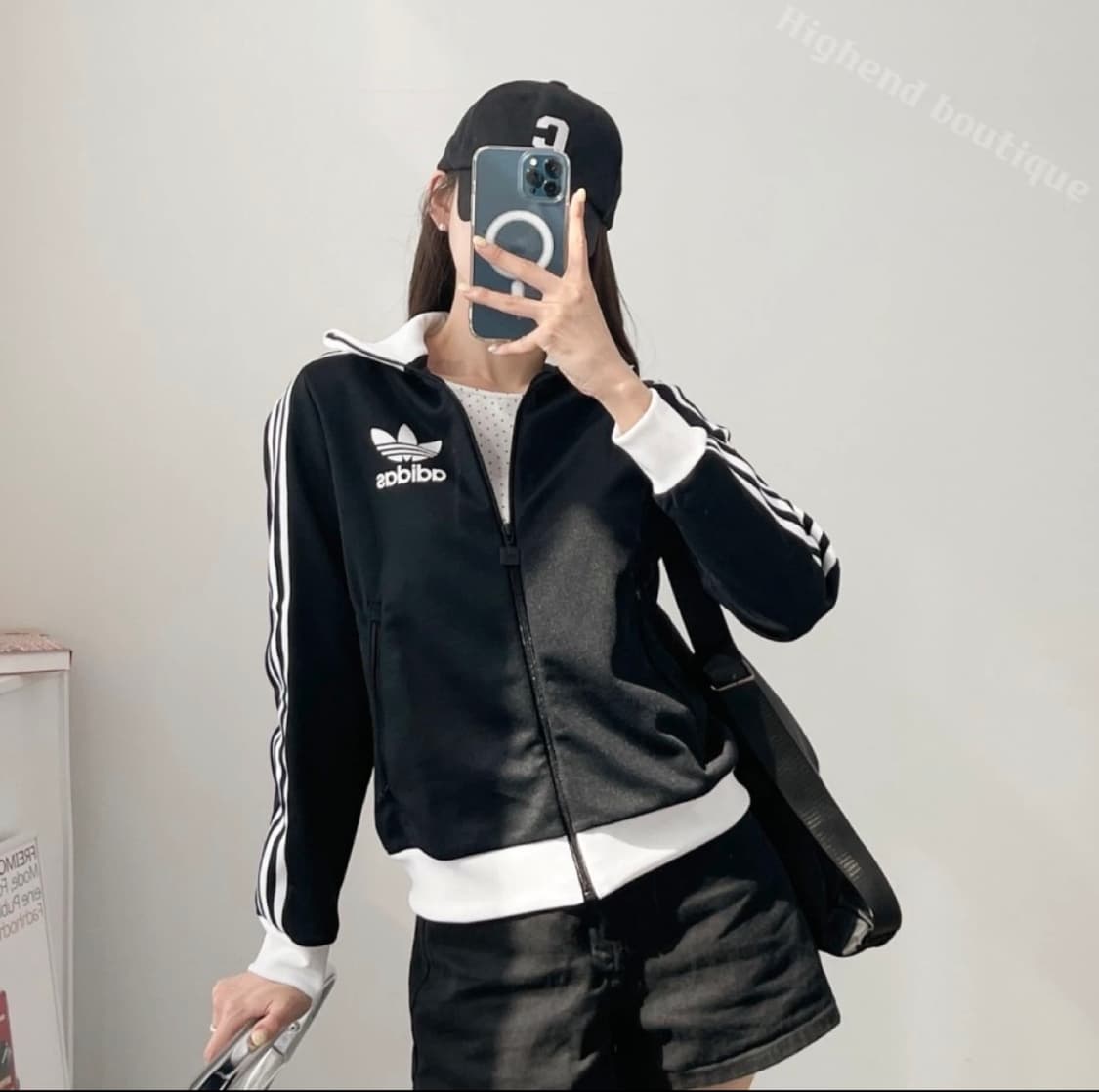 아디다스 여성 트랙탑 베켄바우어 블랙 M 상품이미지2