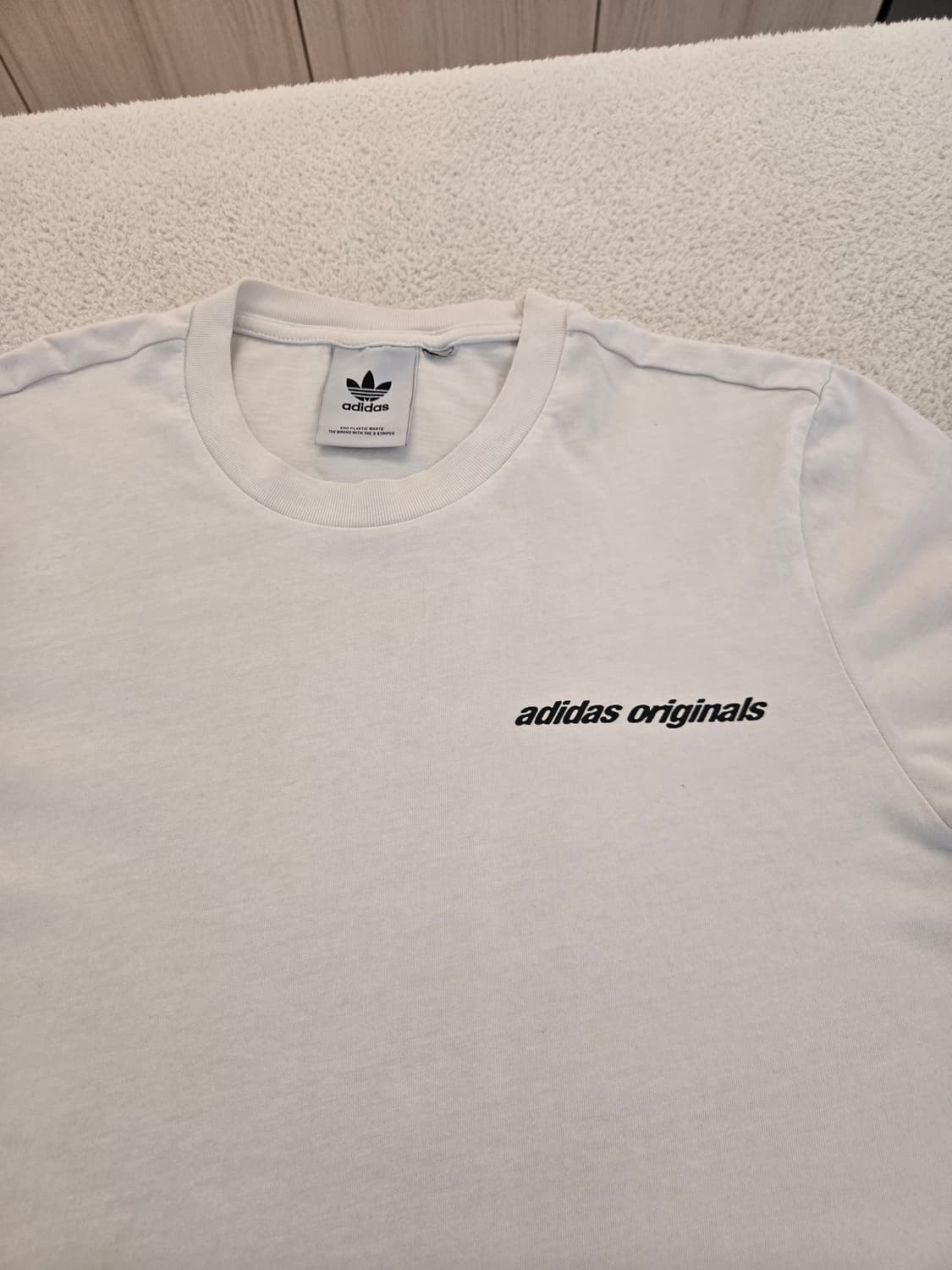 아디다스 오리지널 반팔 티셔츠 화이트 후면 포인트 100 상품이미지4