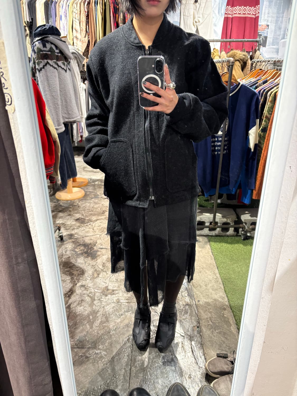 M.a+ 비대칭스커트 & 팬츠 상품이미지1