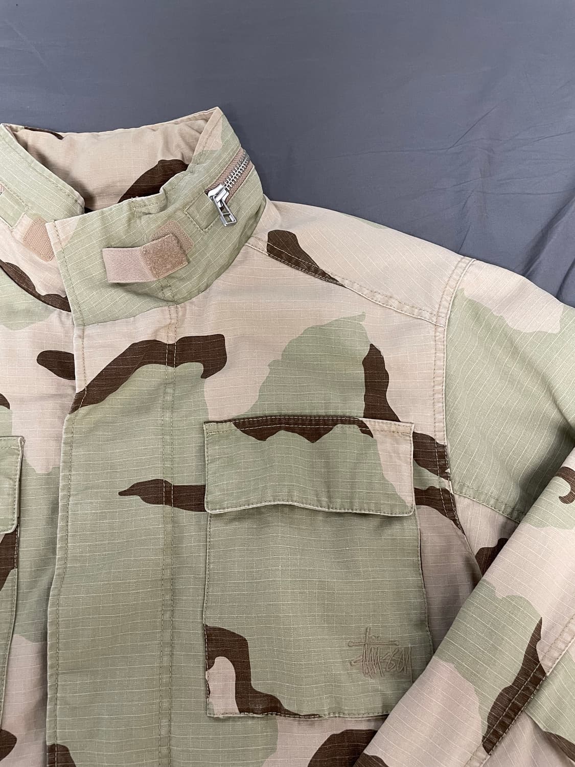 스투시 25SS M65 자켓 샌드카모 상품이미지2