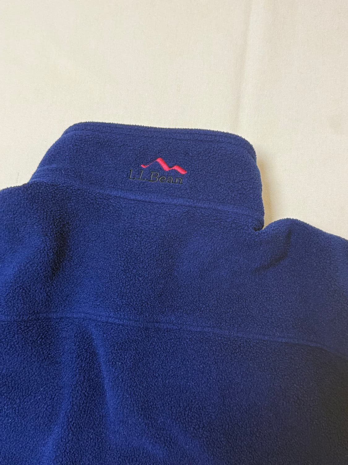 엘엘빈 헤비 플리스 풀오버 네이비 80s 상품이미지6