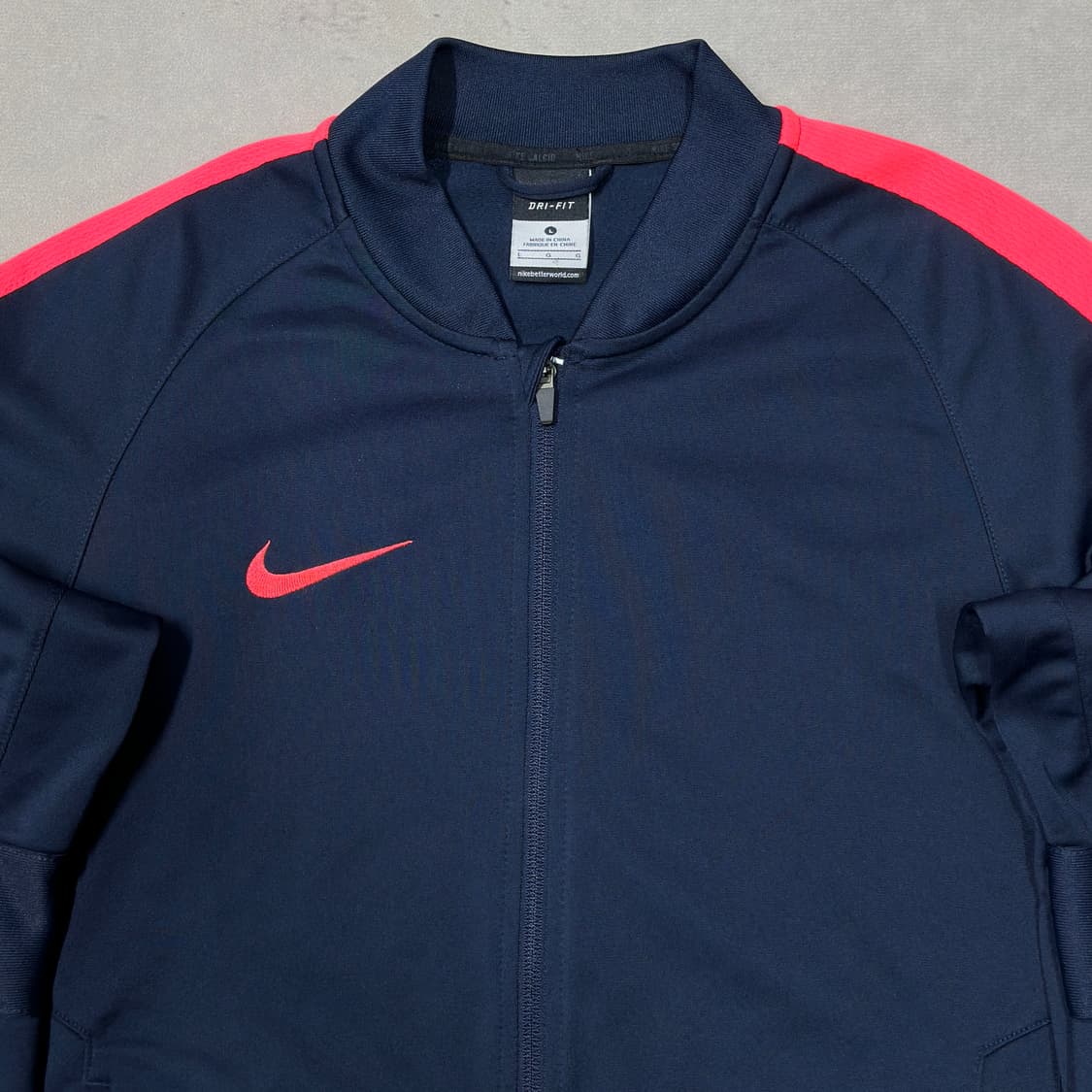 나이키 풋볼 네이비핑크져지 L 상품이미지2