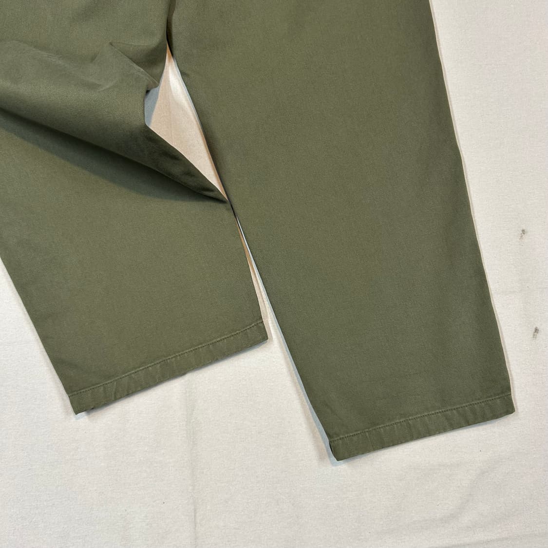 L) 그라미치 올리브 루즈테이퍼드 팬츠 면바지 상품이미지8