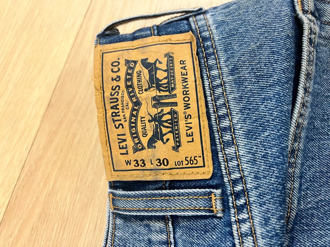 리바이스 일본 한정 더블니 33/30 상품이미지4