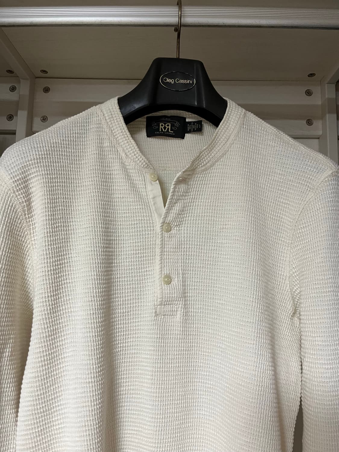 폴로 RRL 와플 헨리 셔츠 상품이미지2