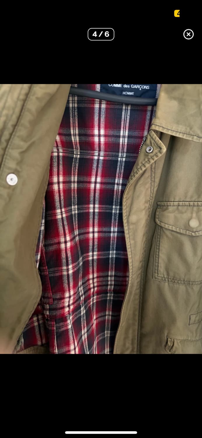 꼼데가르송 옴므 m65 필드자켓 상품이미지4