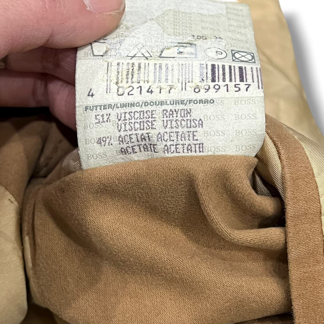 휴고보스 스웨이드 블레이저 s08576 상품이미지9