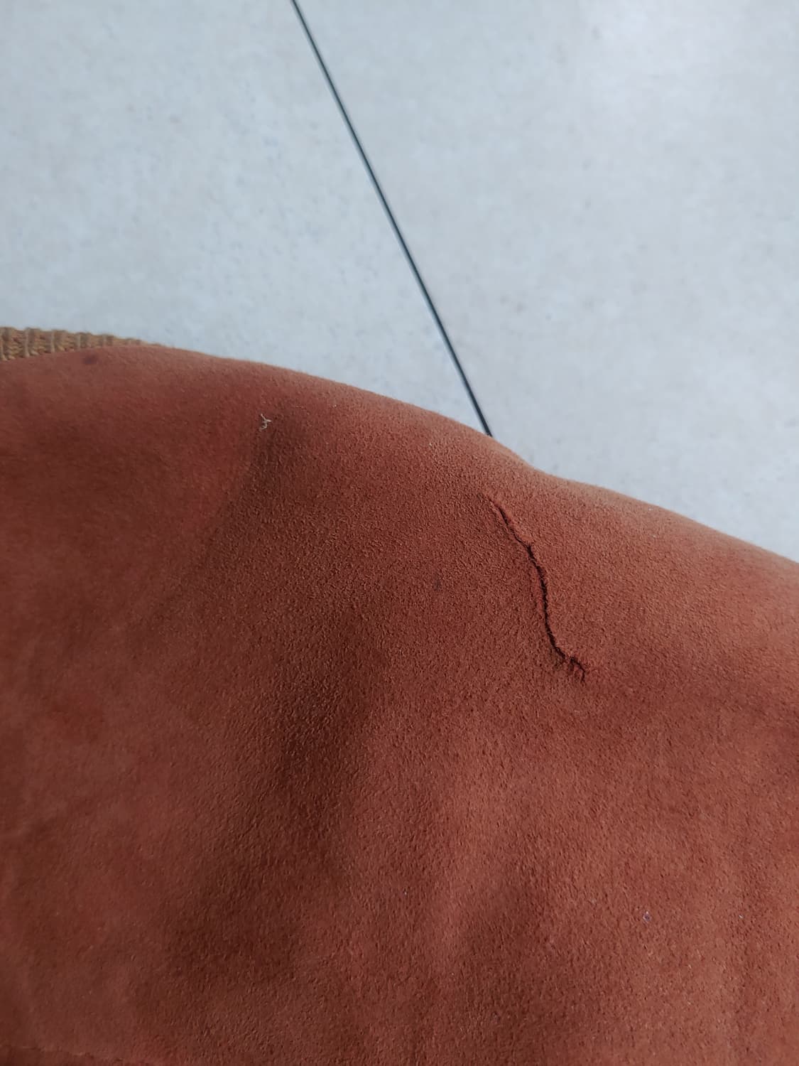 50s 빈티지 디어스킨 스웨이드 봄버 상품이미지3