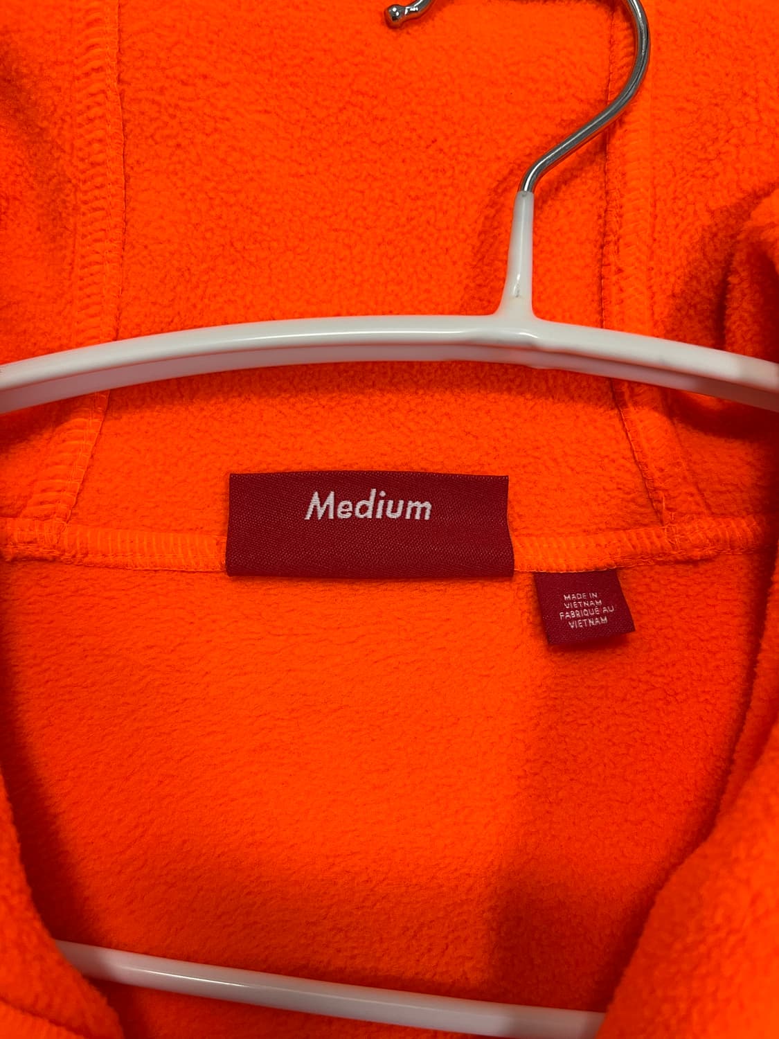 슈프림 폴라텍 페이스마스크  하프 집 후드 M 상품이미지3