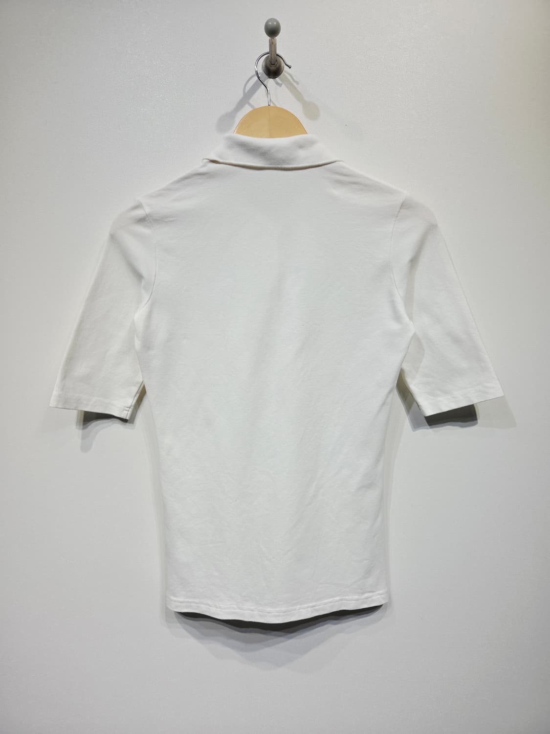 LACOSTE 라코스테 우먼스 히든버튼 스트레치 카라티 상품이미지6