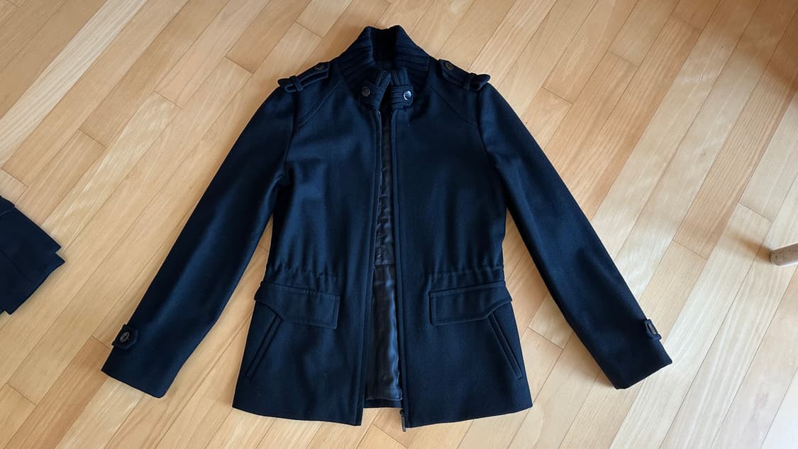 우영미 WOOYOUNGMI 솔리드옴므 코트 자켓 더블레이어 정품 새상품급 상품이미지8