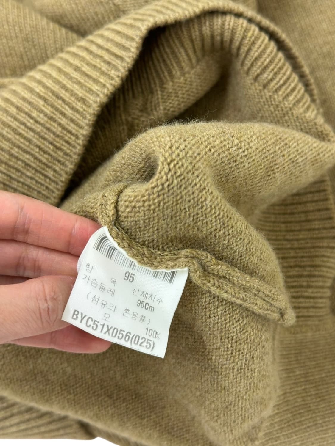 00s YSL 울 숄카라 니트 (M)  상품이미지7