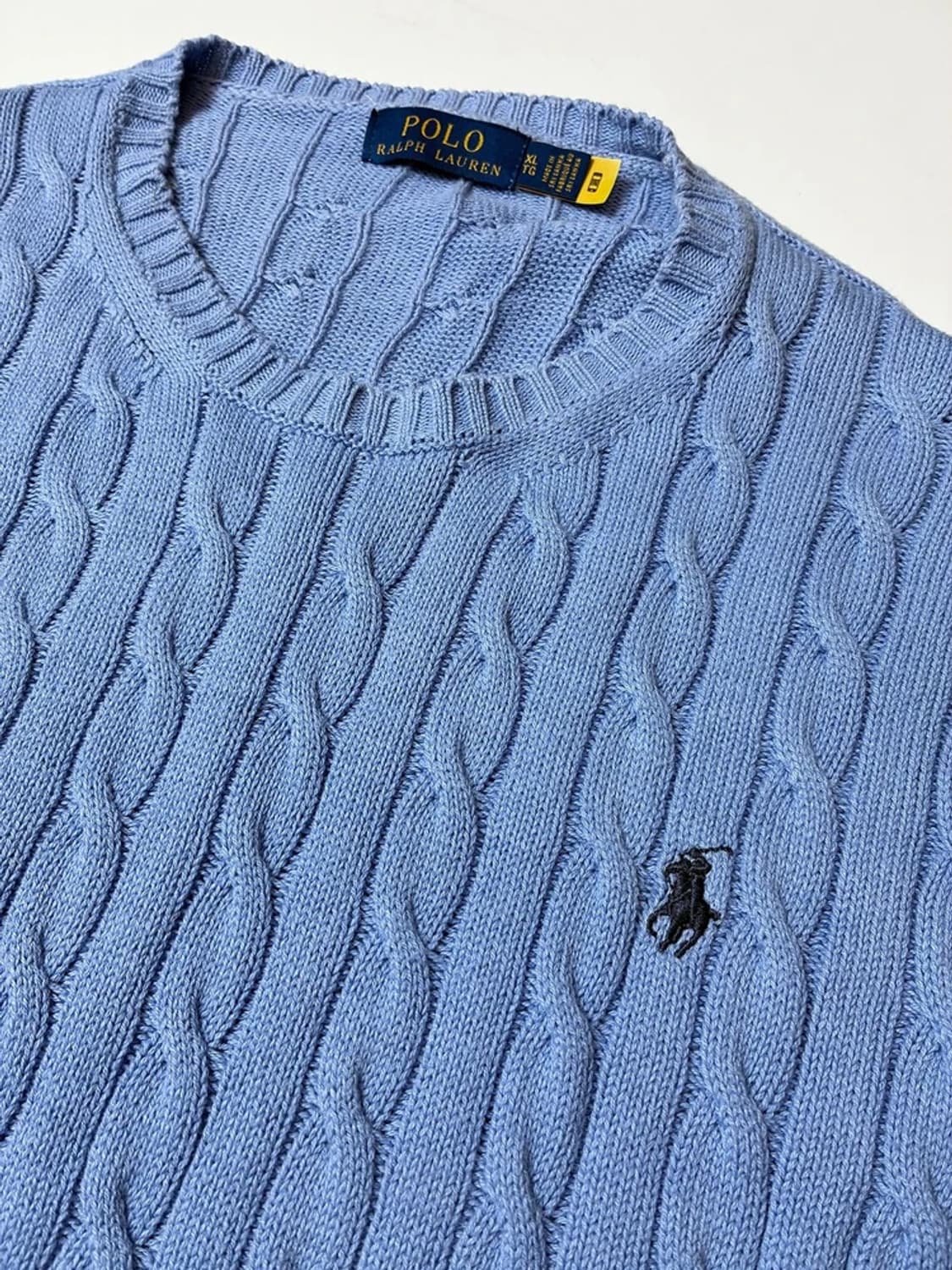 폴로 랄프로렌 큐알 신형 우먼스 반팔 니트 PN8772 상품이미지3