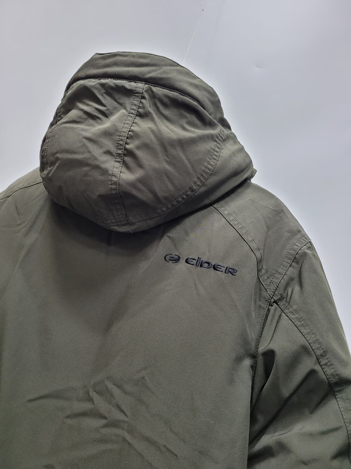 EIDER 아이더 헤비 다운 패딩 자켓 / 남 L 카키다잉
 상품이미지4