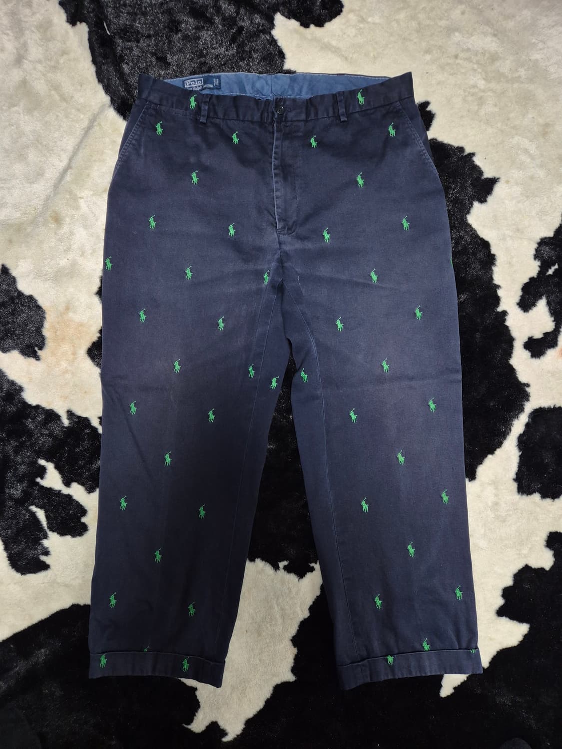 폴로 랄프로렌 멀티 포니 자수 치노팬츠 36/32 상품이미지1