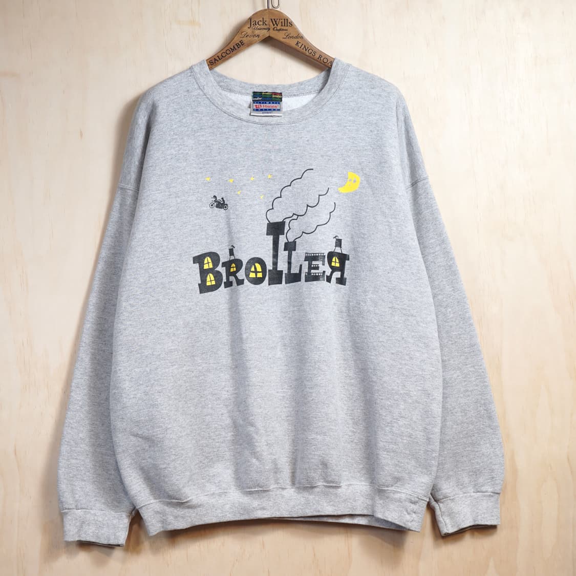90s Hanes X Broiler 빈티지 스웻셔츠 상품이미지1