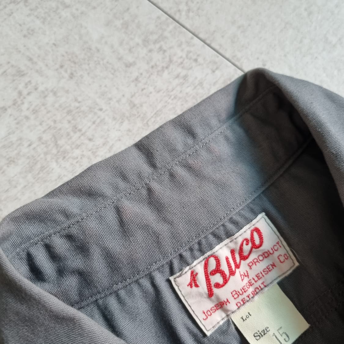 Buco S/S Motorcycle Shirt M, 100 sz 상품이미지9