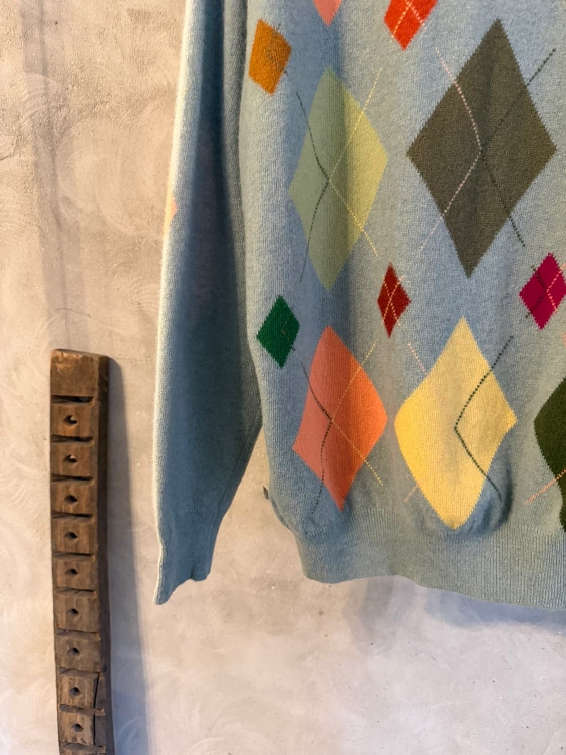 베네통 램스울 니트 100 상품이미지5