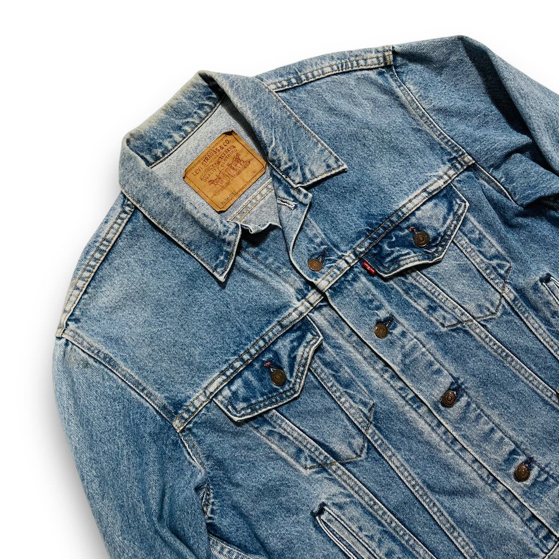 리바이스 90s (527) 핸드 워머 포켓 인디고 데님 트러커 자켓 상품이미지3