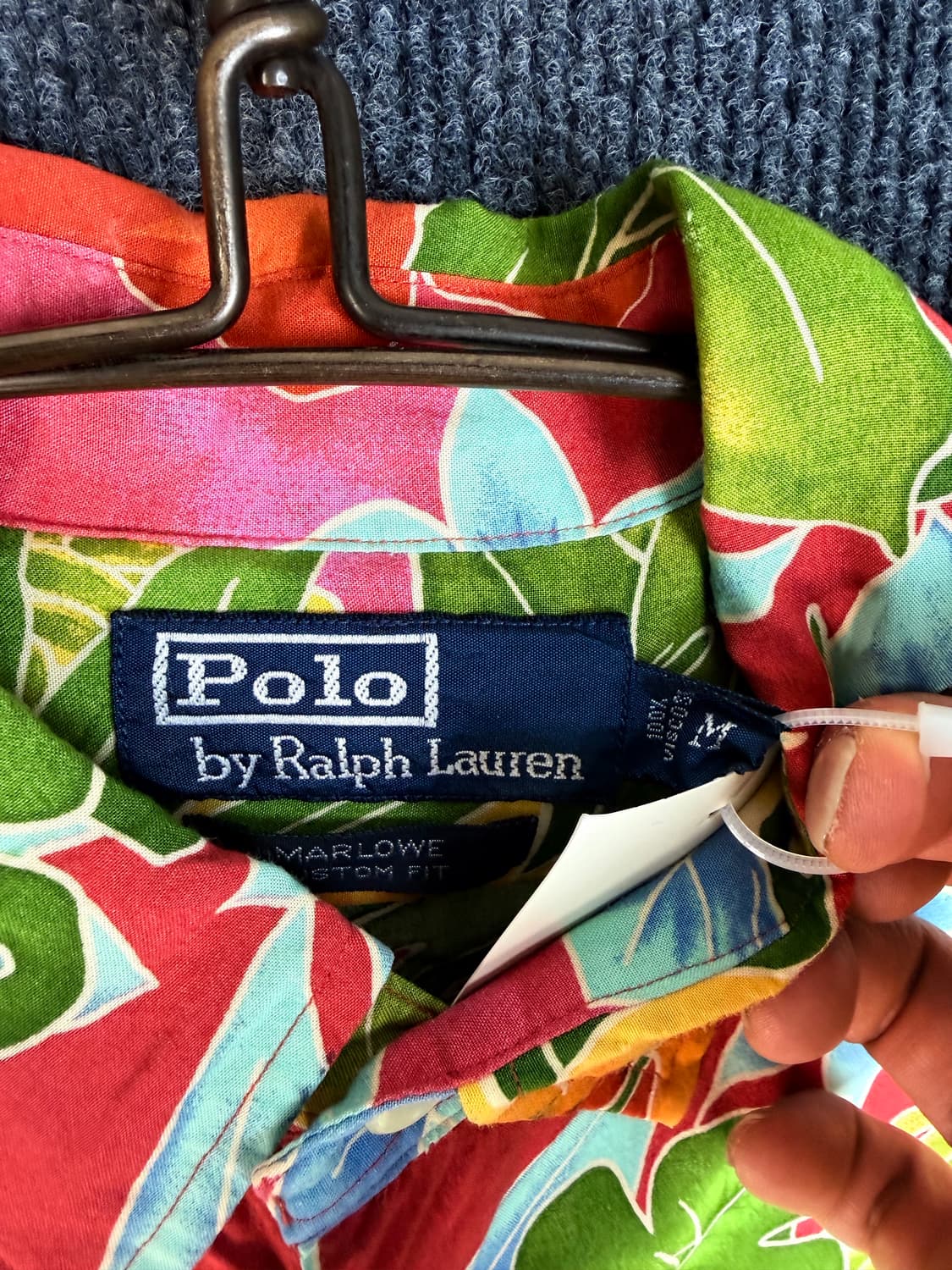 폴로랄프로렌 풀프린팅 레이온 긴팔셔츠 상품이미지4