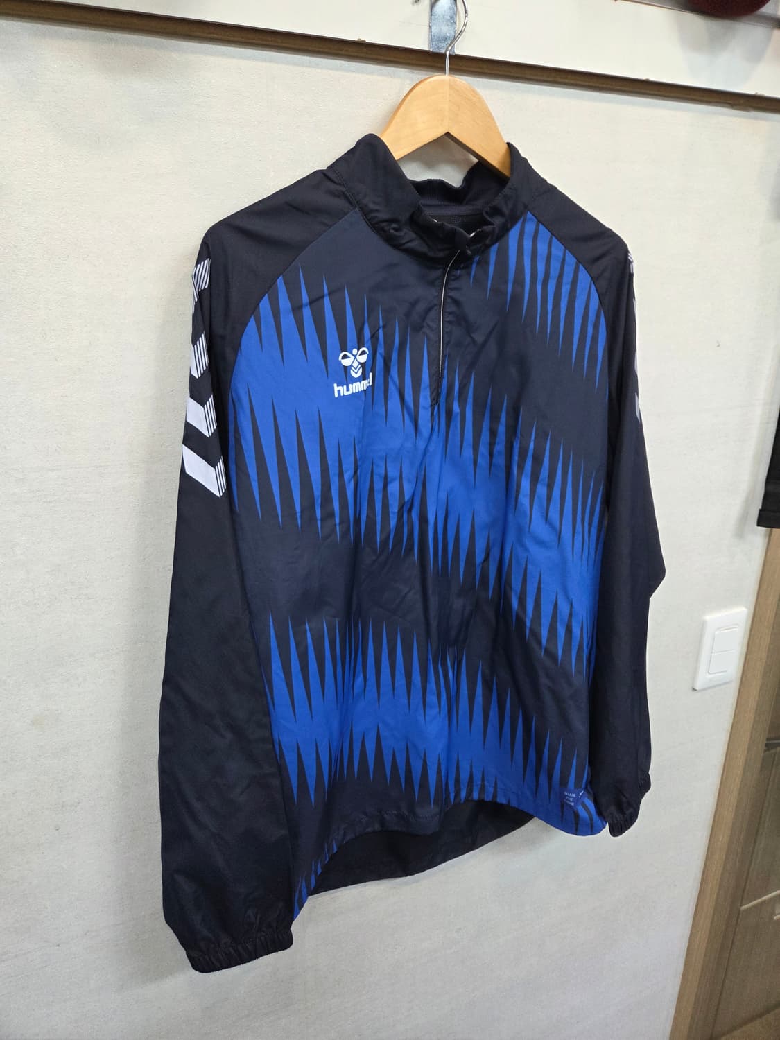 험멜 반집업 축구 바람막이 땀복 자켓 xxxl 상품이미지7