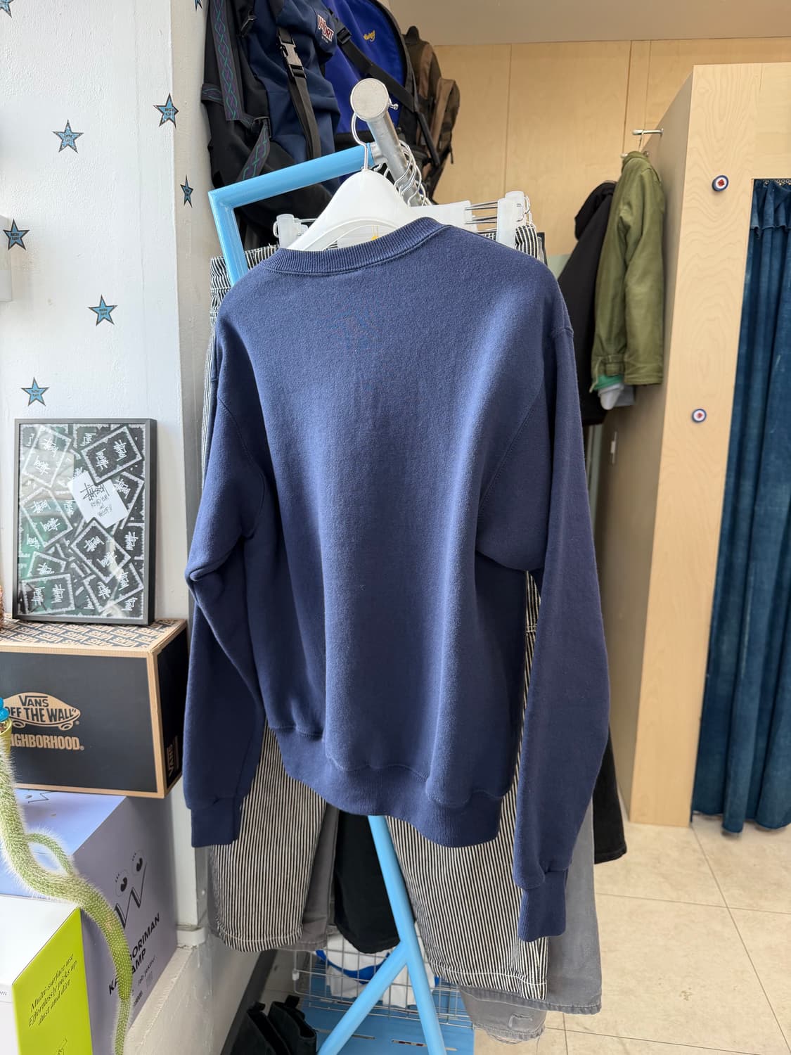 Lee black sweat shirts 상품이미지4