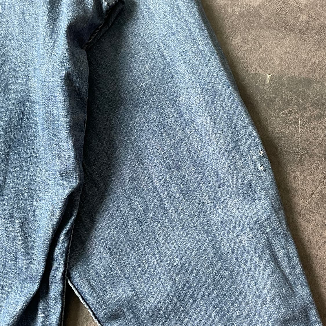 WRANGLER  랭글러 빈티지 플랩포켓 데님 코튼 셔츠 A00485 상품이미지6