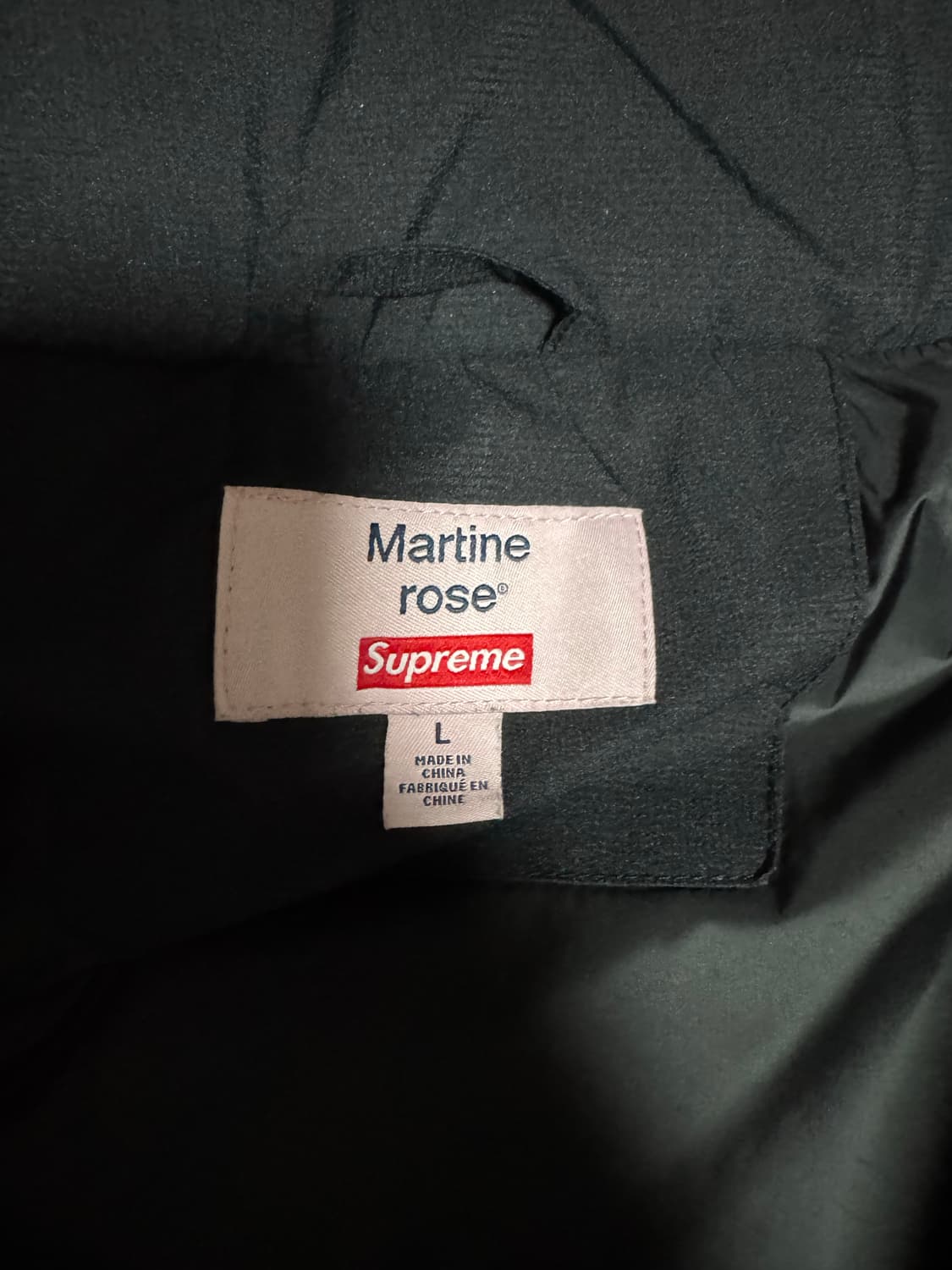 슈프림 마틴로즈 패딩 블랙 L 상품이미지2