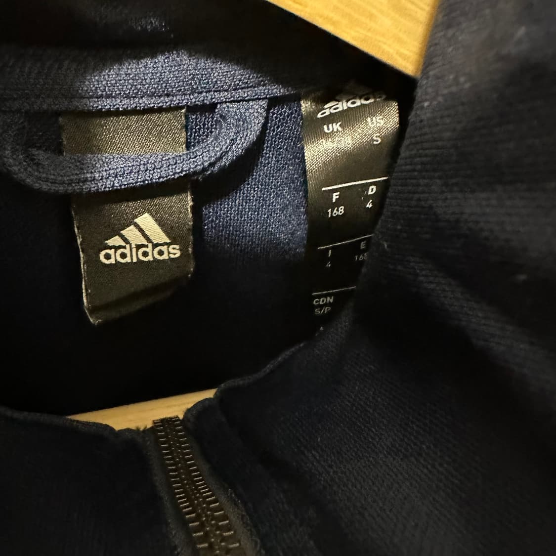 아디다스 네이비 삼선 트랙탑 져지 상품이미지4