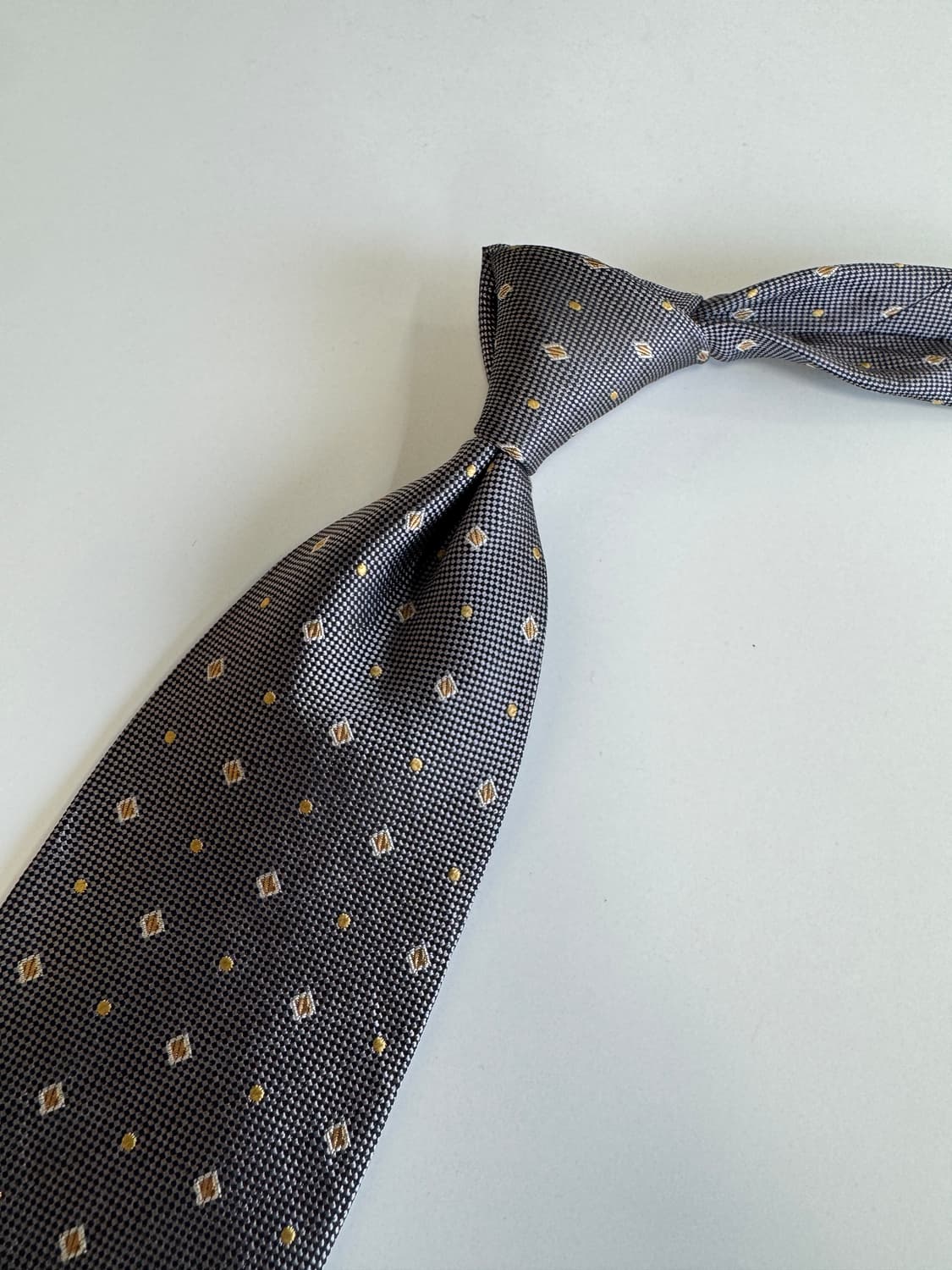 아쿠아스큐텀(Aquascutum) 실크 넥타이 9cm 상품이미지8
