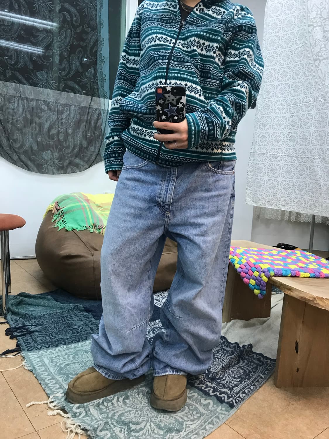 자라 연청 데님팬츠 상품이미지1