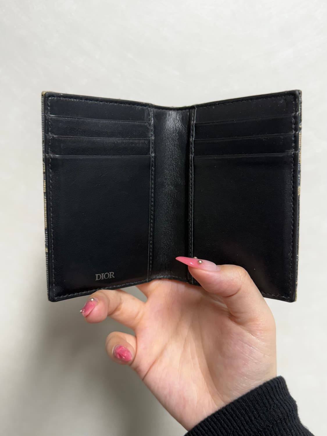 디올 오블리크 오거나이저 카드지갑 풀구성 상품이미지3