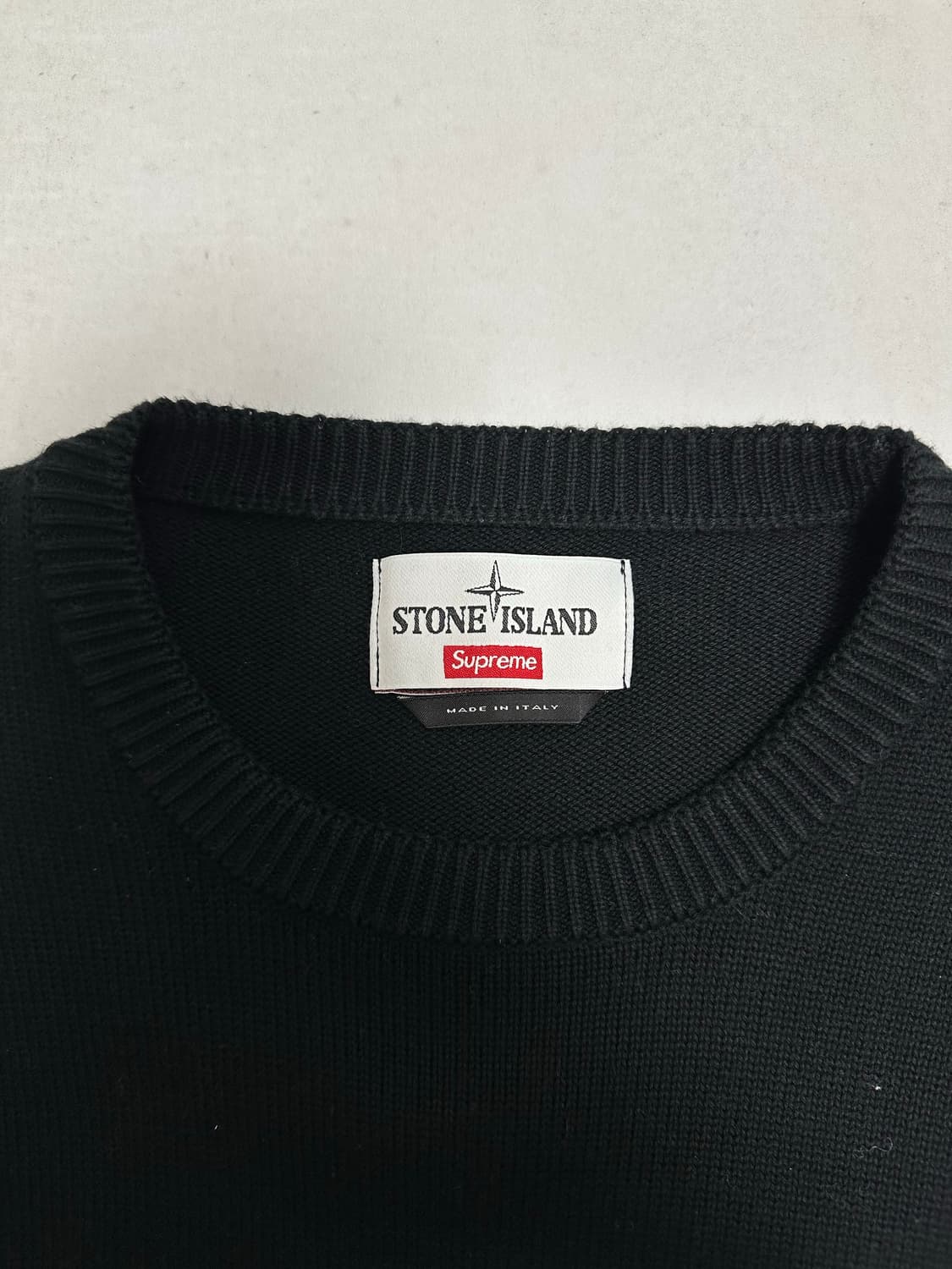 [네고 가능]슈프림 스톤아일랜드 콜라보 니트 L 상품이미지4