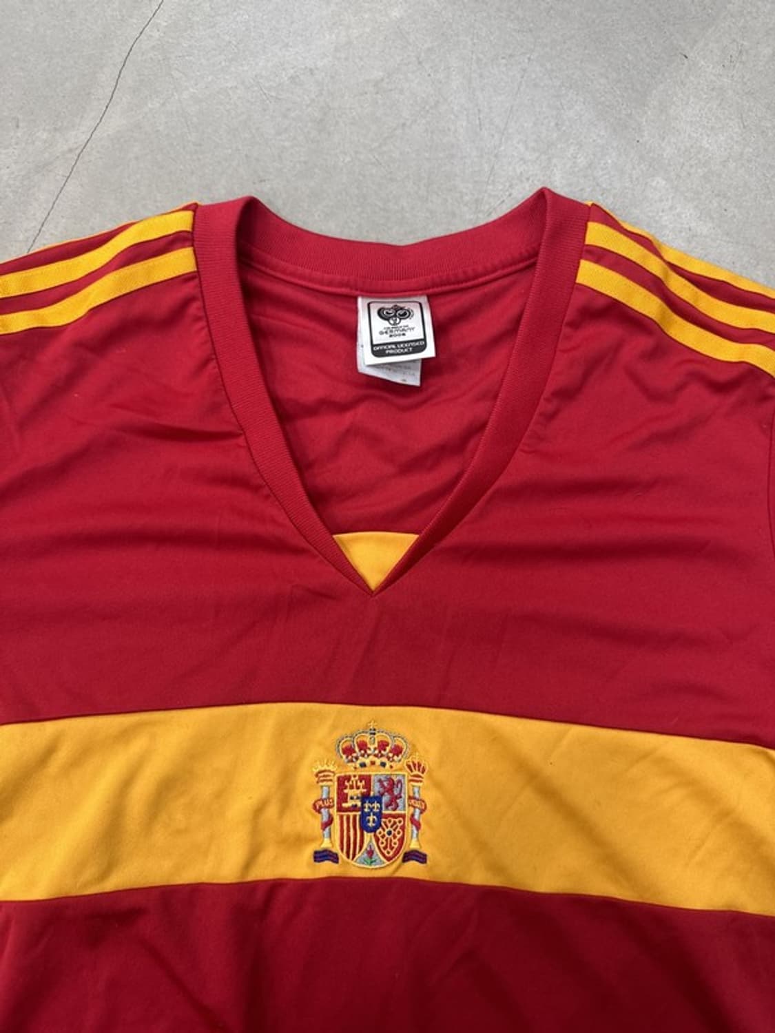 06 월드컵 스페인 기념 브이넥티 L 상품이미지4