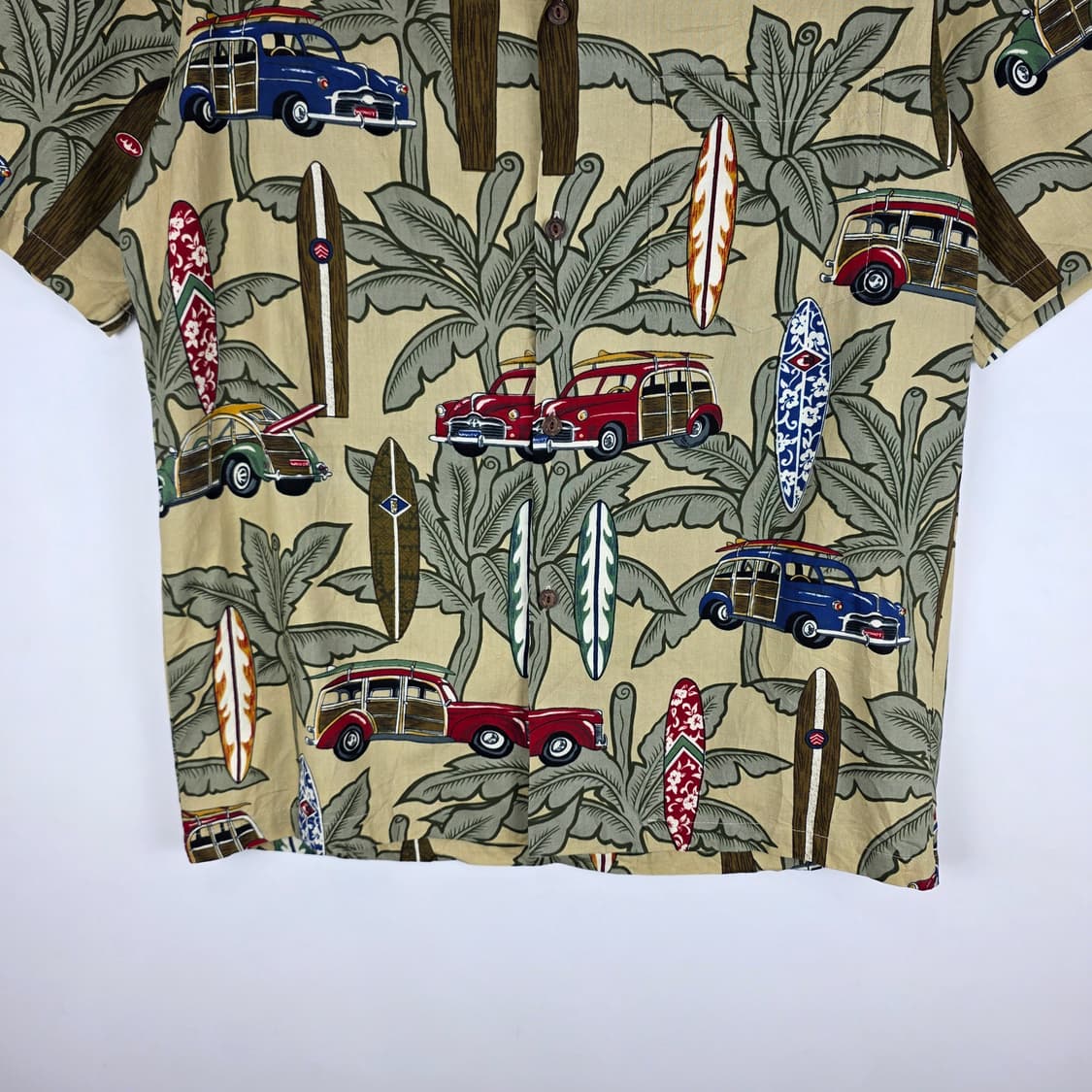 Aloha Republic 클래식 우디카 아메카지 반팔 셔츠 상품이미지5