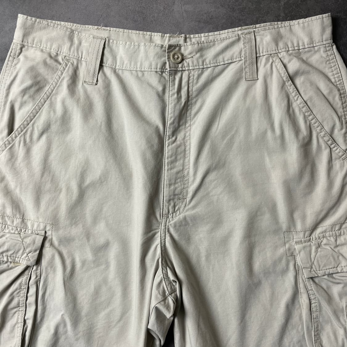 WRANGLER 랭글러 빈티지 아이보리 카고 하프 팬츠 A00751 상품이미지2