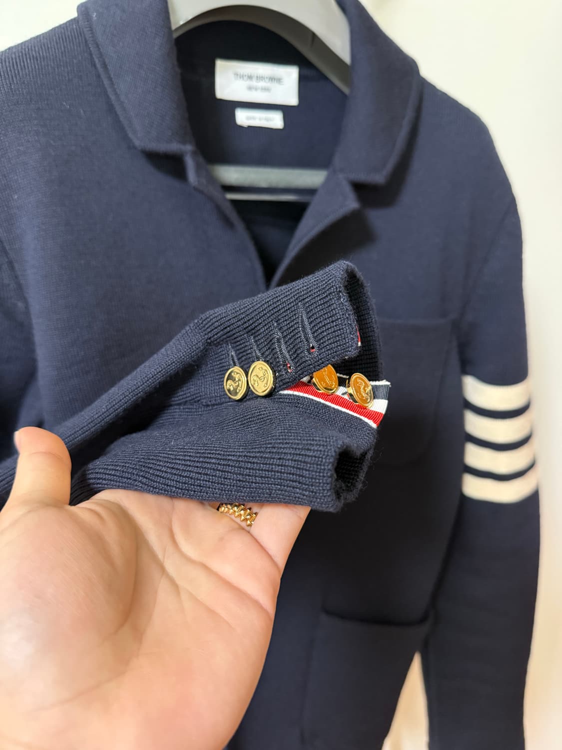 코튼 니트 블레이저  상품이미지3