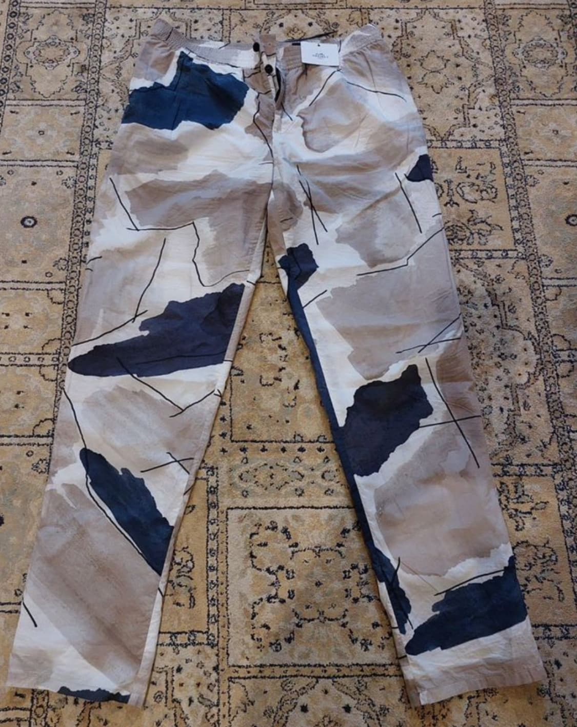 HERMES 에르메스 솔리드-이지팬츠(코튼)42 사이즈-해외발송 상품이미지1