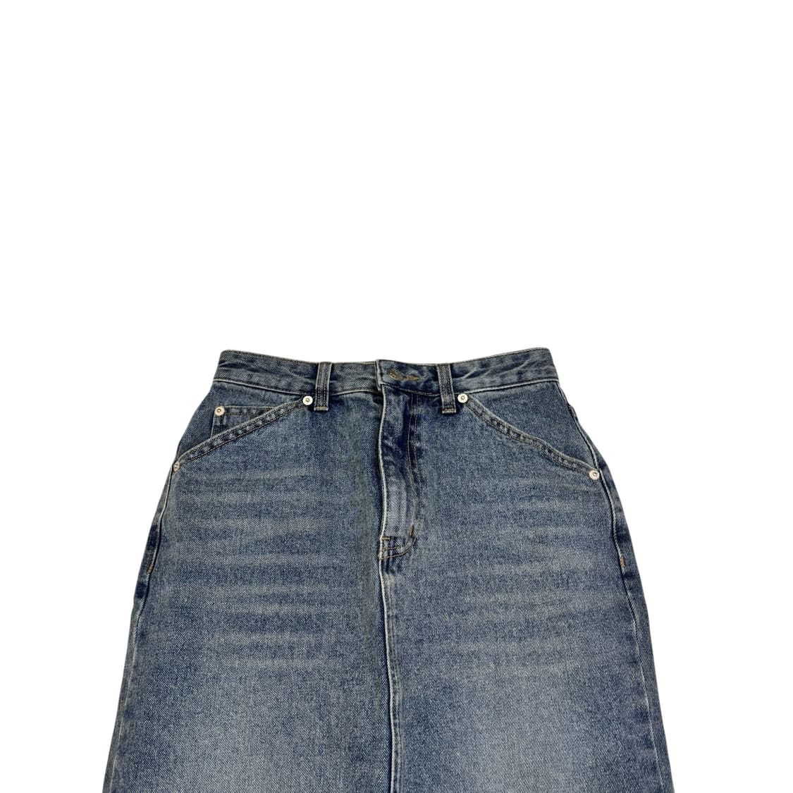 보카바카 H라인 롱 데님 스커트 상품이미지2