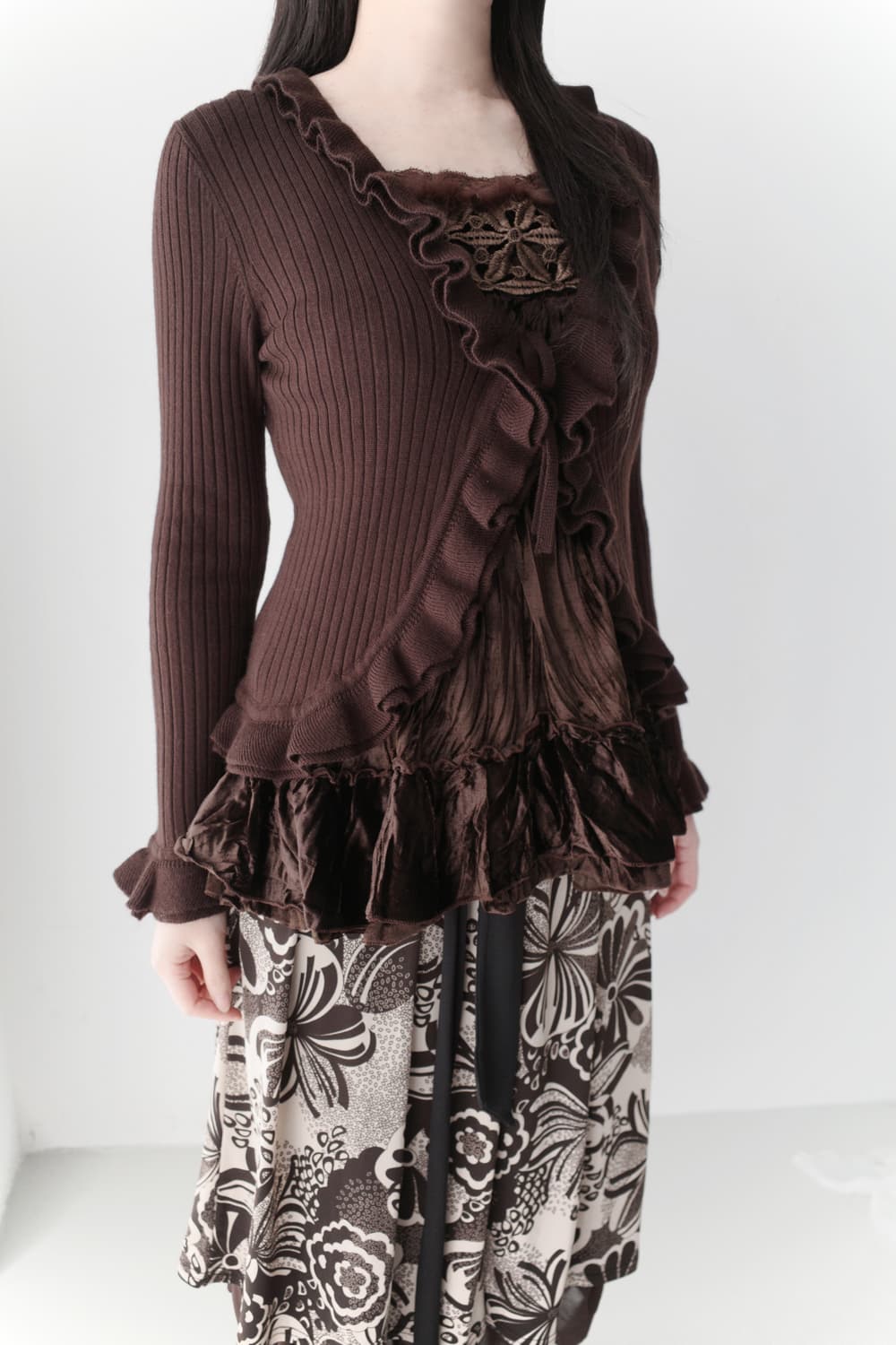 frill cardigun 상품이미지6