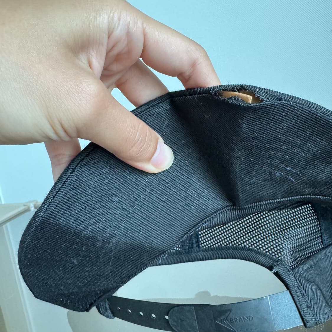 USA 빈티지 모자 볼캡 vintage cap 트러커 메쉬 블랙 상품이미지3