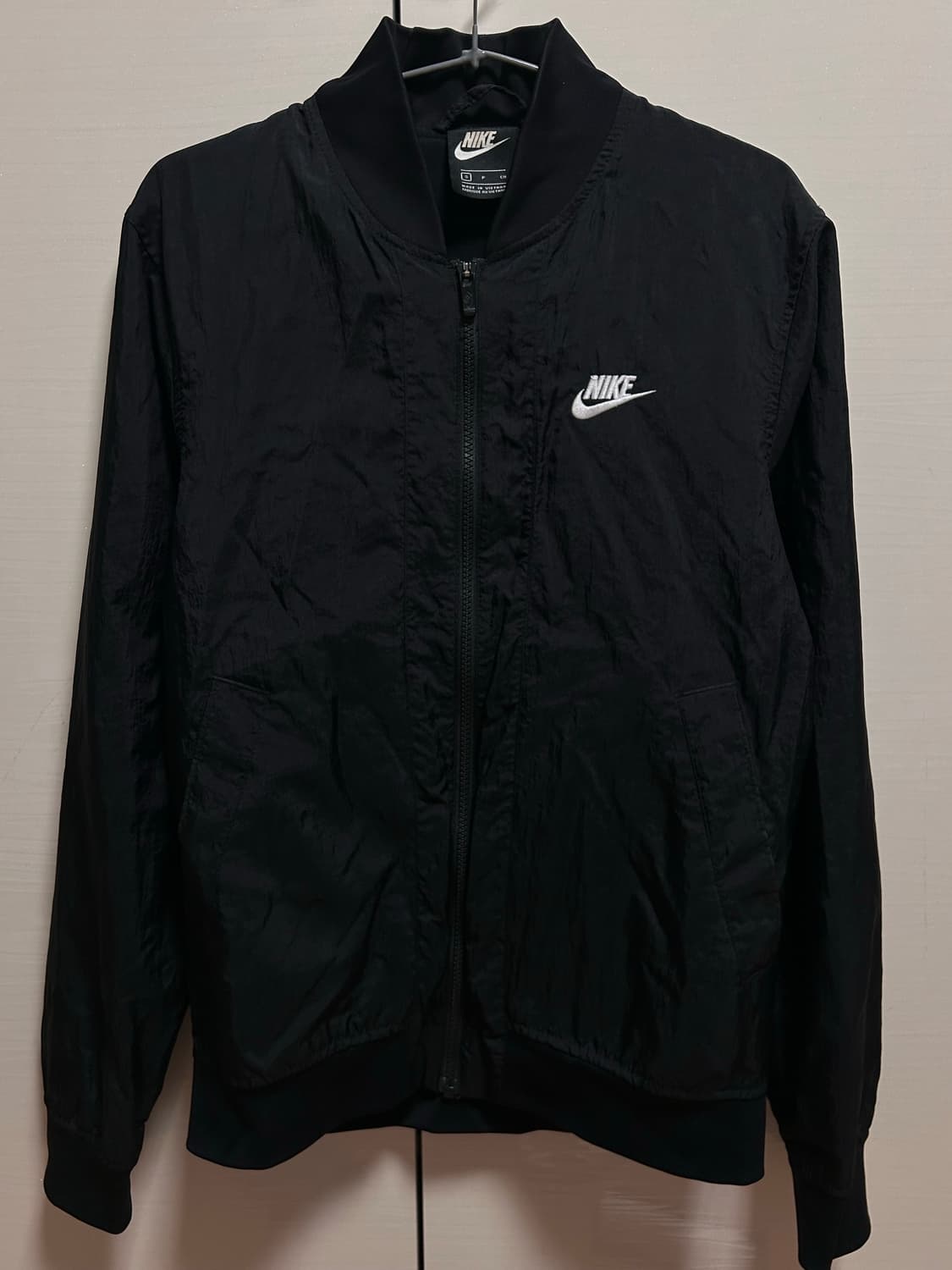 나이키 블랙 바람막이 점퍼 S 상품이미지1