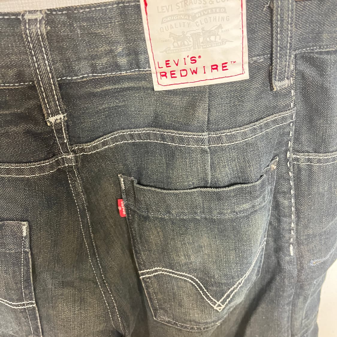 (30/32) 리바이스 레드와이어 스트레이트 데님 팬츠(엔지니어드진 느낌 상품이미지2