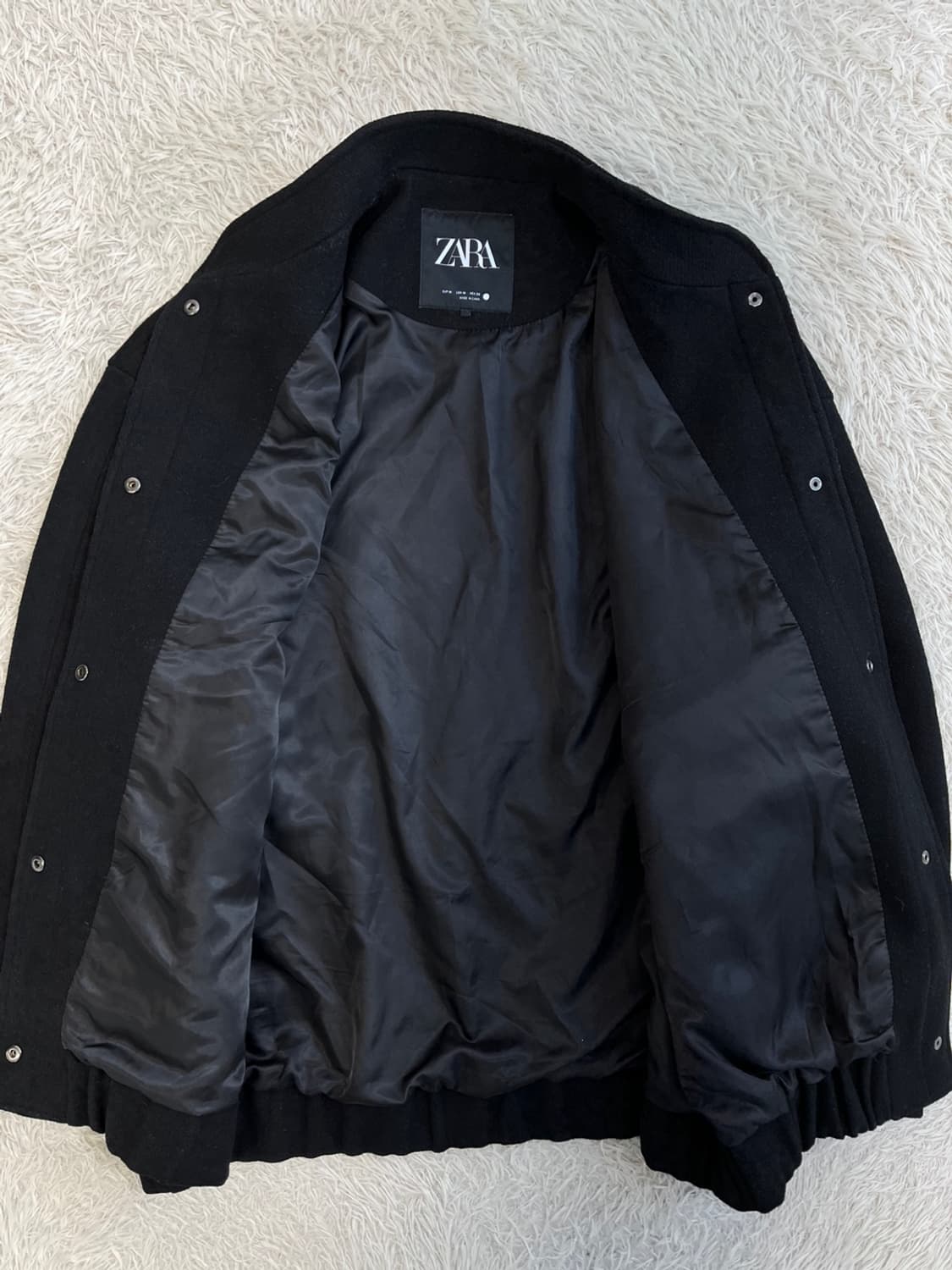 자라 울 블루종 자켓/#2605 상품이미지4