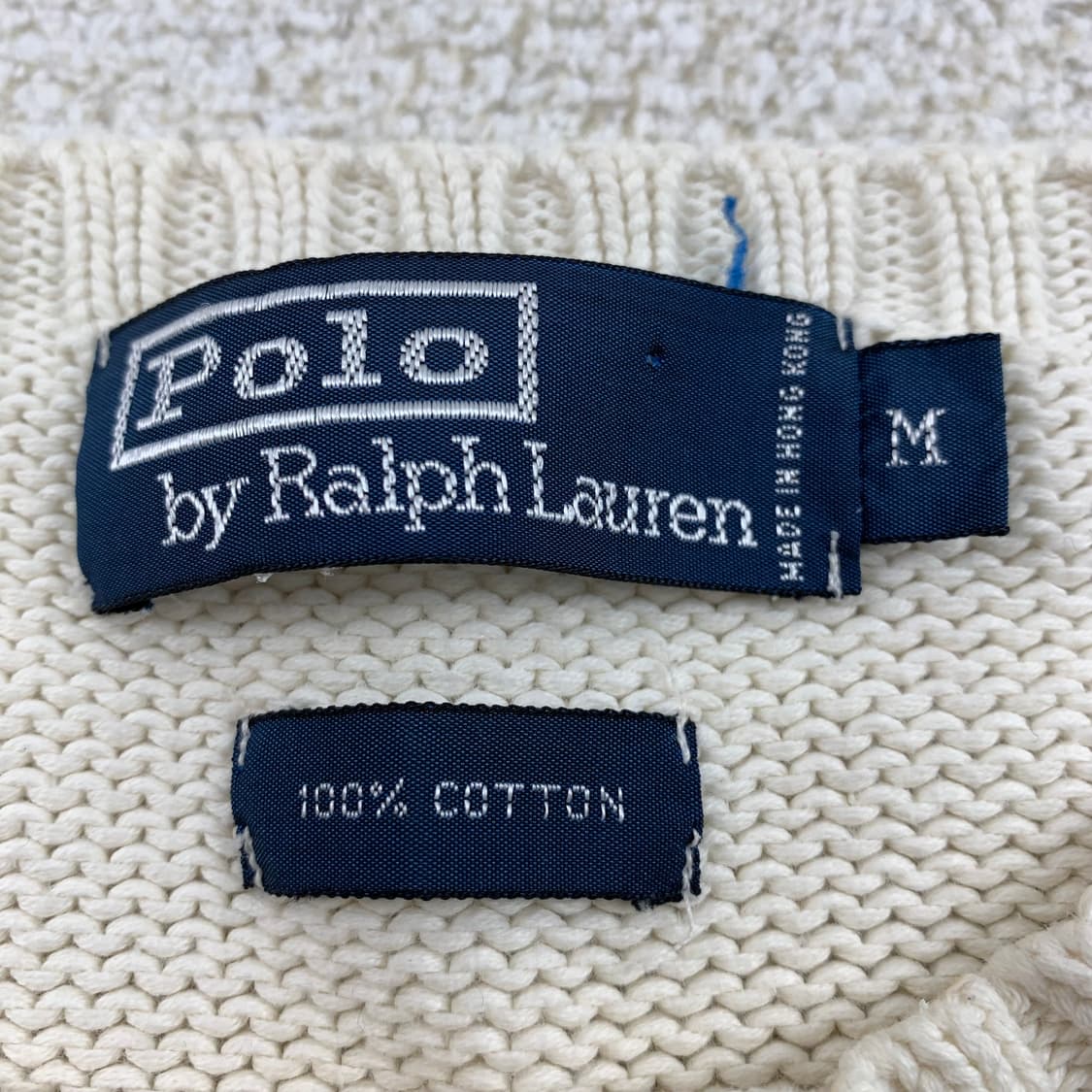 폴로 랄프로렌 포니로고 아이보리 니트  상품이미지6