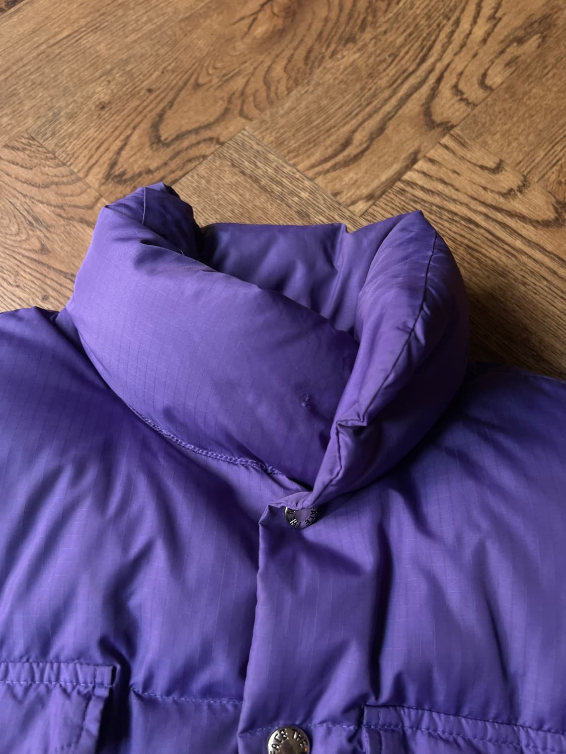 [M]노스페이스 재팬 퍼플 구스다운 패딩 베스트 상품이미지2